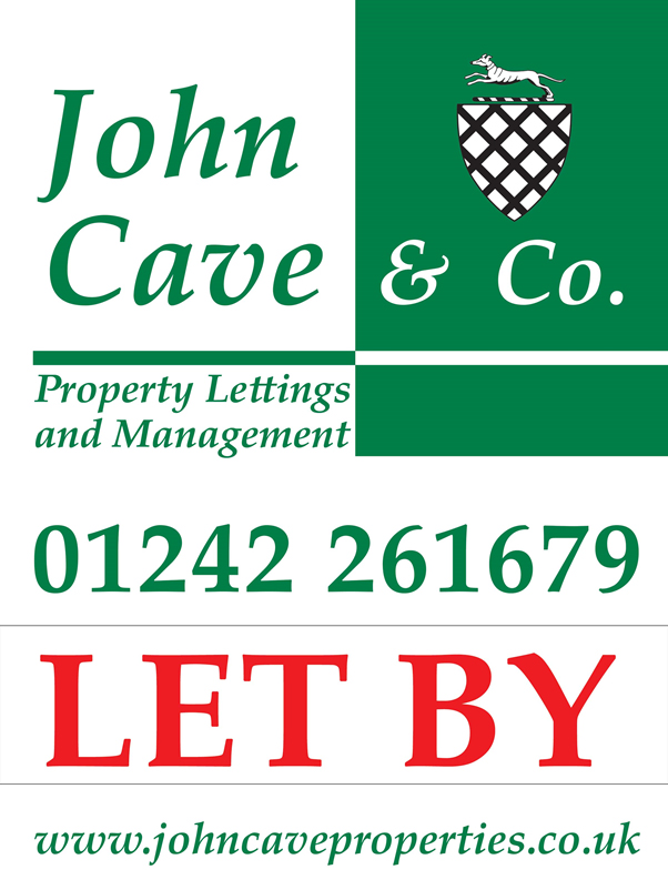 John Cave Let By sign